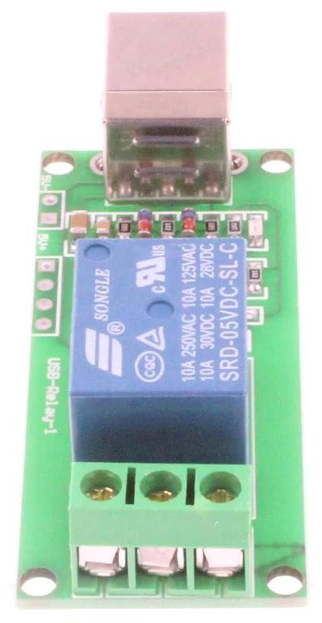 Alt view image 5 of 7 - 1-Channel 5V Computer USB Control Switch Relay Module Drive-Free Relay Module Plug and Play Suitable for PC Smart Controller