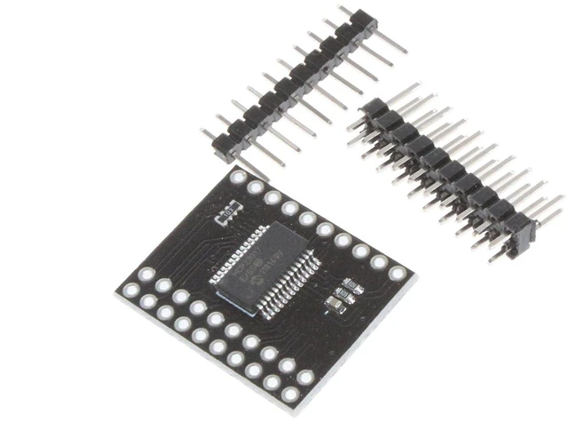 Alt view image 3 of 4 - MCP23017 Serial Interface Module IIC I2C SPI MCP23S17 Bidirectional 16-Bit I O Expander Pins 10Mhz Serial Interface Module
