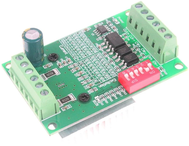 Alt view image 6 of 7 - TB6560 3A Single-Axis Controller Stepper Motor Driver Board 10-35V