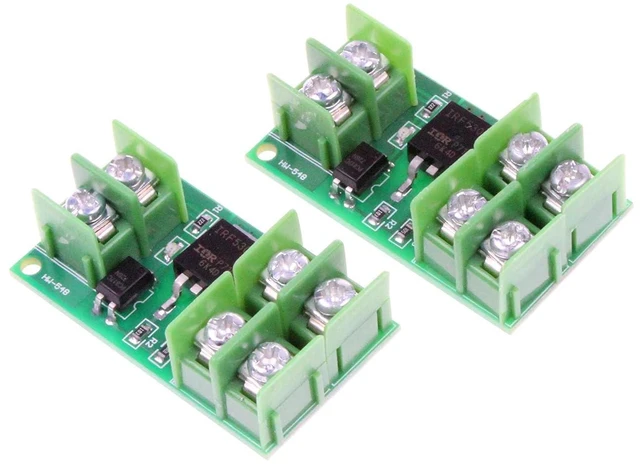 Alt view image 4 of 5 - Electronic Switch Control Board Isolation MOS FET High Low level Trigger Switch Control Module DC Control DC 5 to 36V Input Controlled voltage (Pack of 2)
