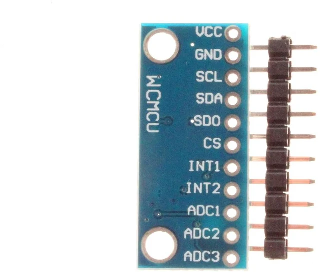 Alt view image 3 of 5 - LIS3DSH 3-axis Accelerometer Module High-Resolution 1.71V to 3.6V ±2g ±4g ±6g ±8g ±16g Dynamically Selectable Full Scale 3.125 Hz to 1.6 kHz 16-bit Data Output I2C SPI Output Interface