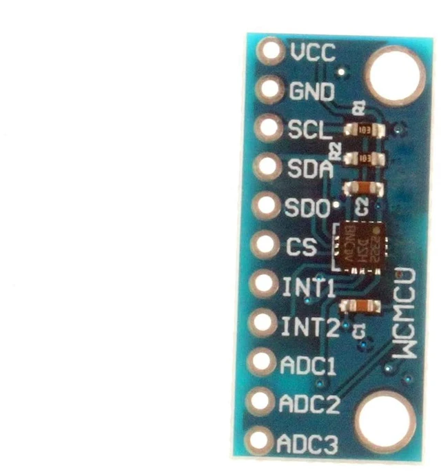 Alt view image 4 of 5 - LIS3DSH 3-axis Accelerometer Module High-Resolution 1.71V to 3.6V ±2g ±4g ±6g ±8g ±16g Dynamically Selectable Full Scale 3.125 Hz to 1.6 kHz 16-bit Data Output I2C SPI Output Interface