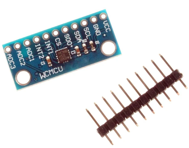 Alt view image 5 of 5 - LIS3DSH 3-axis Accelerometer Module High-Resolution 1.71V to 3.6V ±2g ±4g ±6g ±8g ±16g Dynamically Selectable Full Scale 3.125 Hz to 1.6 kHz 16-bit Data Output I2C SPI Output Interface