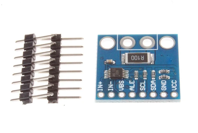Alt view image 4 of 5 - INA226 Bi-Directional Current and Power Monitor Module High-Side or Low-Side Measurement with IIC Compatible Interface Senses Bus Voltages from 0V to 36V