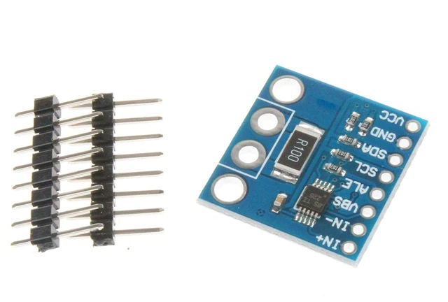 Alt view image 5 of 5 - INA226 Bi-Directional Current and Power Monitor Module High-Side or Low-Side Measurement with IIC Compatible Interface Senses Bus Voltages from 0V to 36V