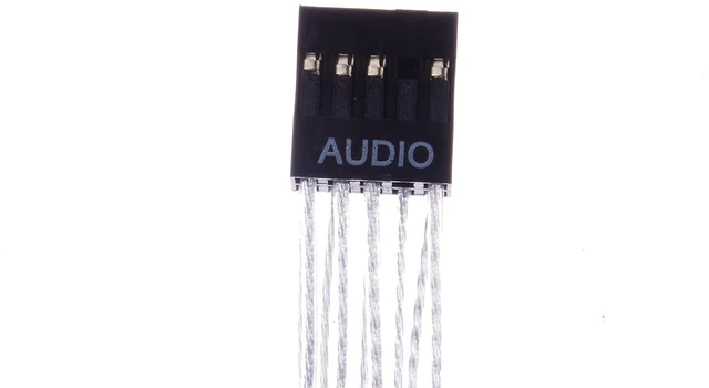 Alt view image 3 of 7 - Motherboard Extension Cable Set Silver Plating Cord Gold-Plated Plug Six Kinds POWE LED HDD LED Power SW Reset SW HD Audio Front USB Extension Cable Length 11 inches Compatible with PC
