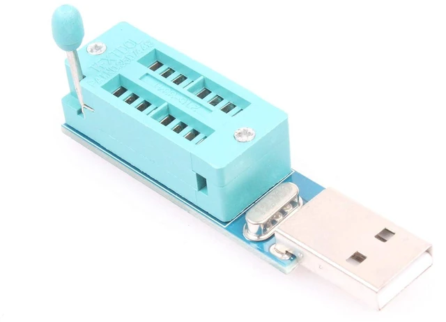 Main image of CH341 USB Port 24Cxx EEPROM Programmer Reader Writer Support Win 7 10 OS Suitable for 24C1024 24LC1024