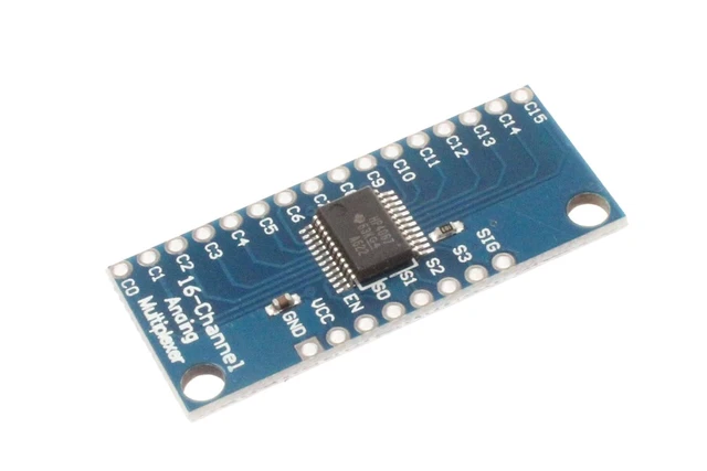 Alt view image 2 of 4 - CD74HC4067 CMOS 16-Channel Digital Analog Multiplexer Breakout Module