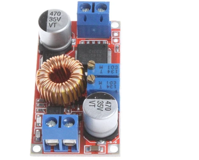 Alt view image 6 of 7 - DC-DC 5A Adjustable Buck Regulator - Power Supply Module (CC/CV) - 5V to 32V Input, 0.8V to 30V Output - Constant Voltage & Current - Step-Down LED Driver Board