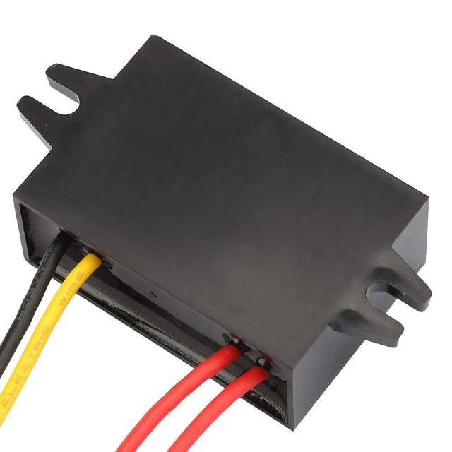 Alt view image 4 of 6 - AC 12V 24V to DC 5V Voltage Converter Regulator 2A Step Down Power Supply Module for Automotive Car Monitor Backup Camera Dash Cam LED Lights