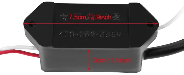 Alt view image 3 of 6 - DC 3.6V/4.8V/6V/12V High Voltage Transformer 3kV-11kV Boost Step-up Inverter Generator Power Module Black