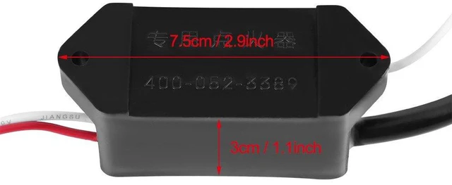Alt view image 4 of 6 - DC 3.6V/4.8V/6V/12V High Voltage Transformer 3kV-11kV Boost Step-up Inverter Generator Power Module Black