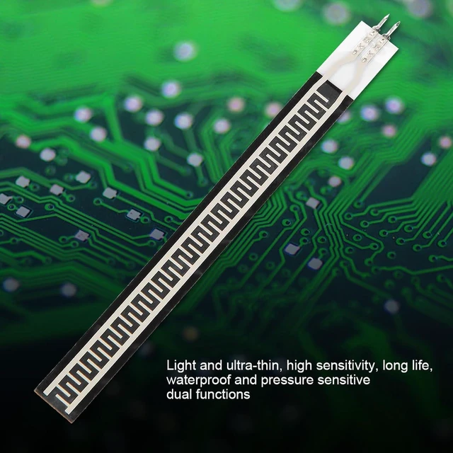 Alt view image 4 of 6 - Thin Film Pressure Sensor Flex Sensor Bend Sensor ZD10-100 500g Resistance Type Sensor Thin Film Pressure Sensor Force Sensing Resistor, Force Sensitive Resistor Pressure