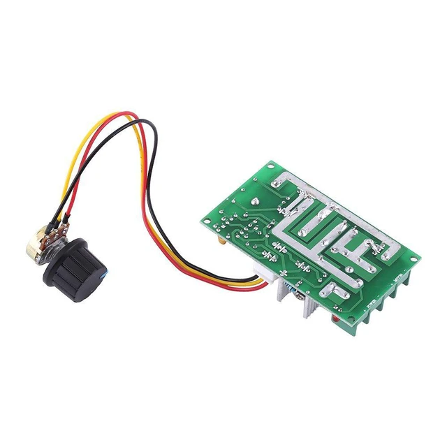 Alt view image 2 of 6 - PWM DC Motor Speed Controller 12V 24V 36V 48V 20A DC Motor Driver Module High Power Current Regulator