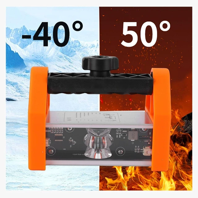Alt view image 2 of 6 - WALFRONT Wall Polishing Acceptance Lamp, 15W LED 1000LM Bright Light with 120x5 Wide Angle, Adjustable Brightness for Paint Projects, Compact and Lightweight (ABS+ gel)