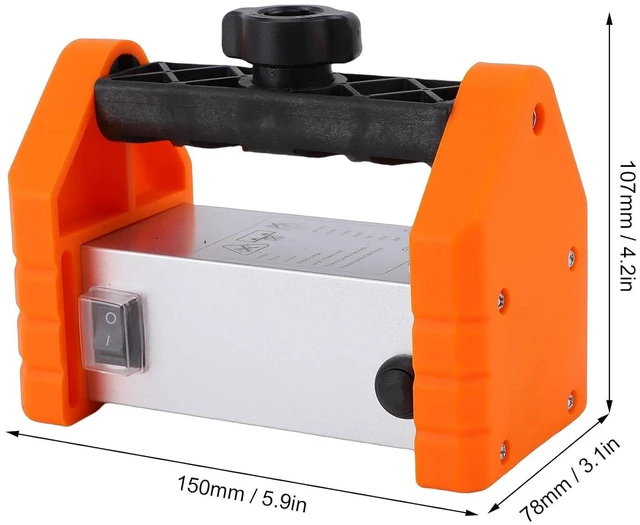 Alt view image 3 of 6 - WALFRONT Wall Polishing Acceptance Lamp, 15W LED 1000LM Bright Light with 120x5 Wide Angle, Adjustable Brightness for Paint Projects, Compact and Lightweight (ABS+ gel)