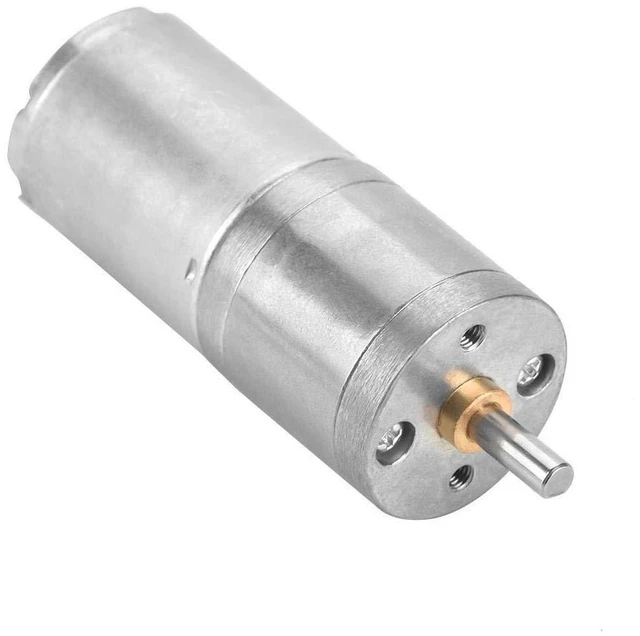 Alt view image 5 of 6 - 25GA-370 DC 12V Micro Motor Low Speed Metal Reduction Geared Motor for Electronic Lock(10RPM)