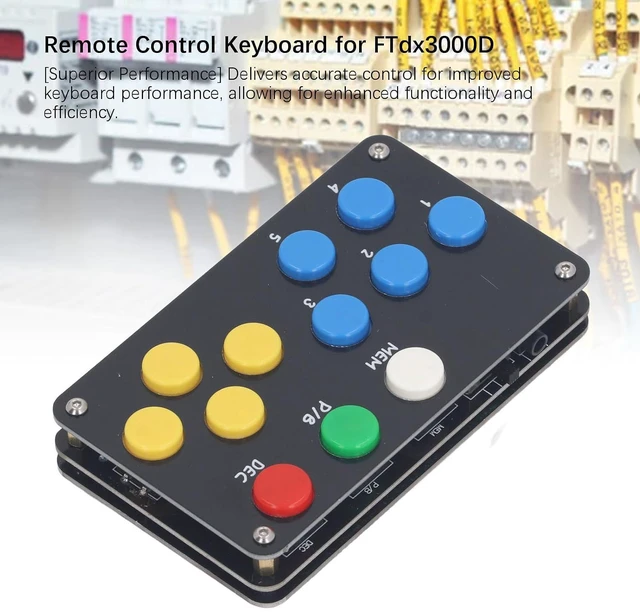 Alt view image 3 of 6 - Shortwave Radio Remote Control Keyboard for FTdx5000MP FTdx3000D FTdx1200 FT 991 FT 891 FTdx10 with MultiFunctions Universal Compatibility