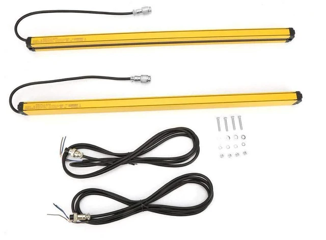 Main image of Light Curtain Sensor Switch 12 Beams Safety Light Grating Security Device DC10-30V (BEM1240-C-440NB)