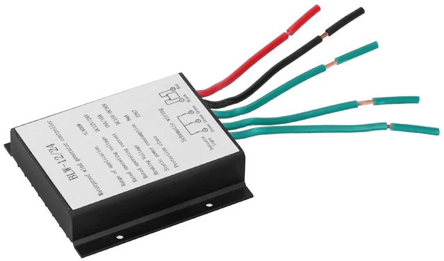 Alt view image 2 of 6 - Wind Turbine Charging Controller High Efficiency IP67 10-16A DC12/24V Aluminum Alloy Generator Controller (for Wind Turbine)