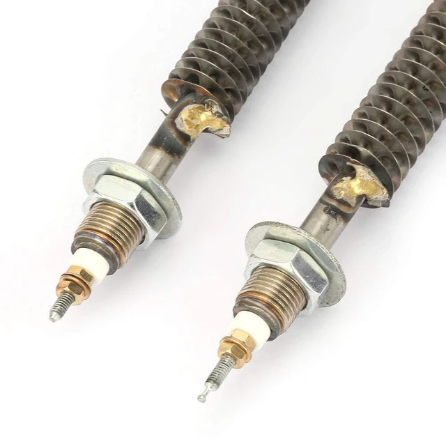 Alt view image 6 of 6 - 220V 1kW U Type Finned Heat Tube Electric Fin Heating U Tube Stainless Steel Pipe Heating for Ovens Baking Air Conditioning