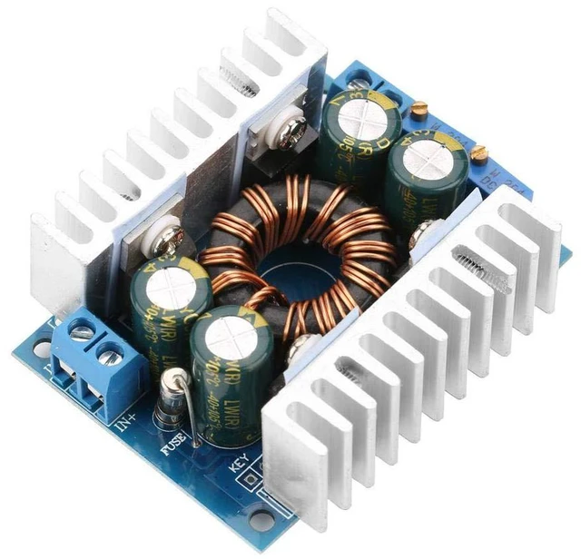 Main image of 5-30V to 1.25-30V DC Step Up/Down Power Module - Buck-Boost Converter Voltage Regulator