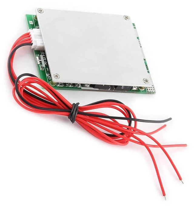 Alt view image 6 of 6 - 12V 100A 4Series BMS Protection Board with Balancing with Overcharge/Overdischarge/Overcurrent/Short Circuit Protection for LiFePO4 Battery Pack
