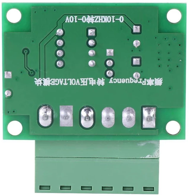 Alt view image 5 of 6 - 0-10KHz to 0-10V Frequency to Voltage Converter Module F/V Digital to Analog Board for Switching PLC and VFD Inverter PWM to Voltage Digital Analog Board