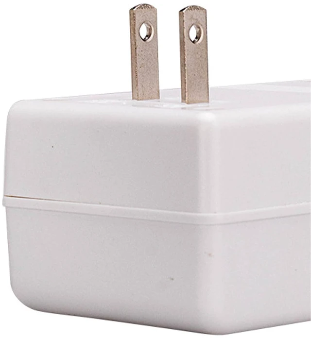 Alt view image 3 of 6 - WALFRONT SW S12 Power Converter, 2 Way 110V to 220V Voltage Transformer, 100W Wide Range Foreign Electricity Converter for Home Appliances, US Plug