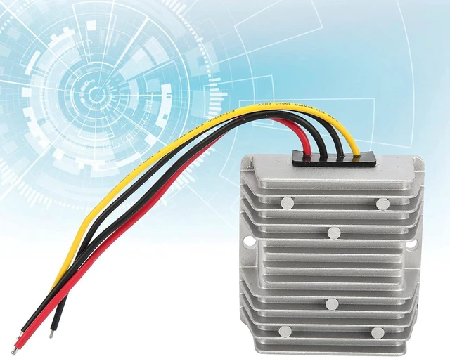 Alt view image 6 of 6 - DC DC Converter 12V 6A, 8V-40V to 12V Voltage Regulator 72W, Aluminum Alloy Shell for LED Strip Light Camera Security System (TBC084012C72Z)