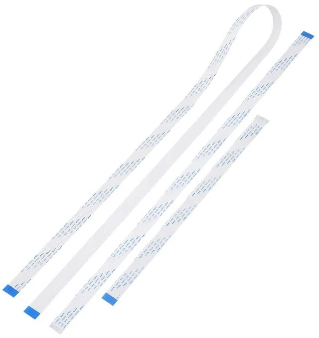 Main image of 3pcs 15 Pin 30cm 50cm 100cm FFC Ribbon Flexible Flat Cable for Camera Pi Camera Cable Long Extension Flexible Ribbon Cable