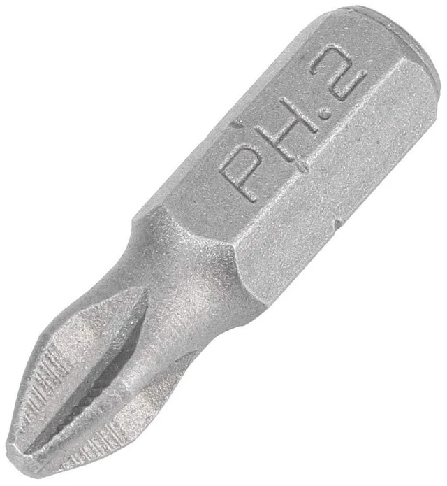 Alt view image 3 of 6 - 20Pcs 2 Screwdriver Bit Set Anti Slip Screw Tips Electric Screwdriver Bit S-2 Steel Cross Magnetic Drill Bits Hex Shank Drill Bits 2 x 25mm