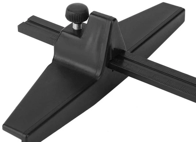 Alt view image 6 of 6 - Professional Glass Cutter Tool Adjustable Circle and Strip Cutting System with Carbide Wheels for Stained Glass, 3-30cm Width & 8-60cm Diameter Range