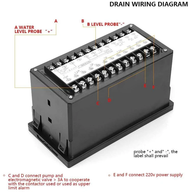 Alt view image 3 of 6 - Level Meter Sensor Water Depth Level Display Meter Intelligent Pressure Controller Light Column Display 4-20MA Level Transmitter Liquid