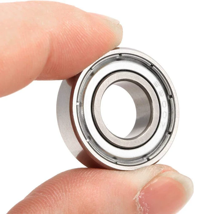 Alt view image 3 of 6 - (Pack of 10) 6900Z Bearings Walfront 6900Z Double Shielded Miniature Ball Bearings Steel 10x22x6mm for Small Hobby 10mm Shaft/Rod Projects