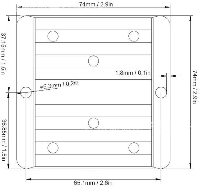 Alt view image 5 of 6 - WALFRONT Voltage Converter DC to DC 24V to 12V 30A 360W IP68