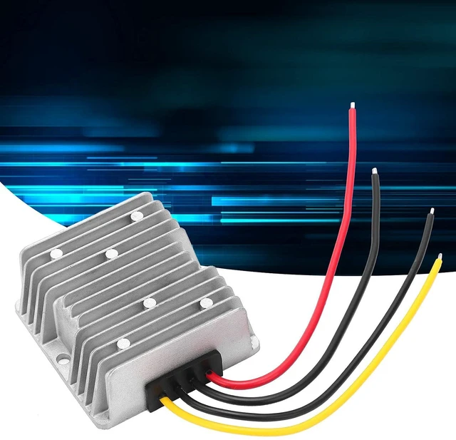 Alt view image 6 of 6 - TBS1224C240Z 24V 10A Boost Converter, DC Step Up Voltage Regulator 10-16V to 24V 240W Power Supply Module for LED Strip, Fan, Camera, Car Navigation System, IP68 Waterproof