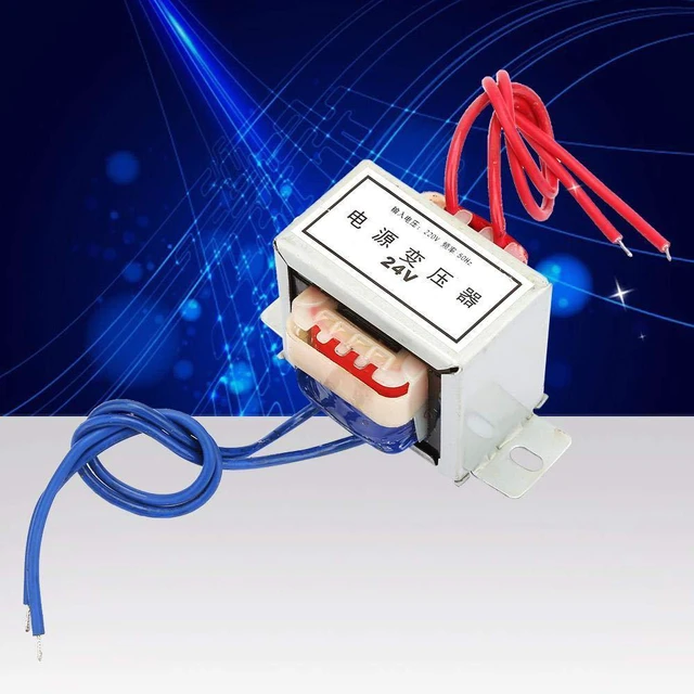 Alt view image 6 of 6 - AC 12V Output Voltage 12W Input 220V 50Hz Step Down Voltage Convertor Power Transformer EI Full Copper Wire Single Power Transformer