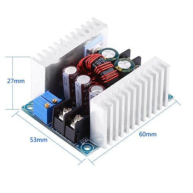 Alt view image 2 of 6 - 300W 20A DC-DC Step Down Converter Constant Current Adjustable Converter Step Down Voltage Module Volt Reducer Transformer Module
