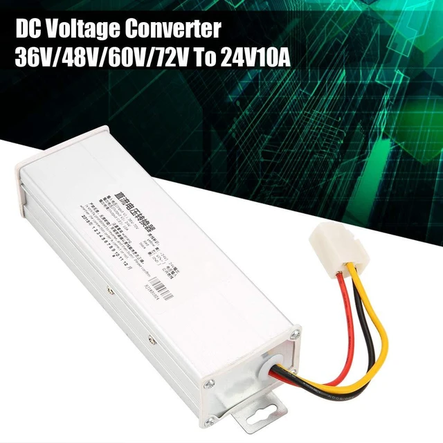Alt view image 6 of 6 - DC-DC 36V-72V to 24V Converter Step Down Voltage Module Power Converter Transformer High Efficiency 10A 240W Voltage Regulator
