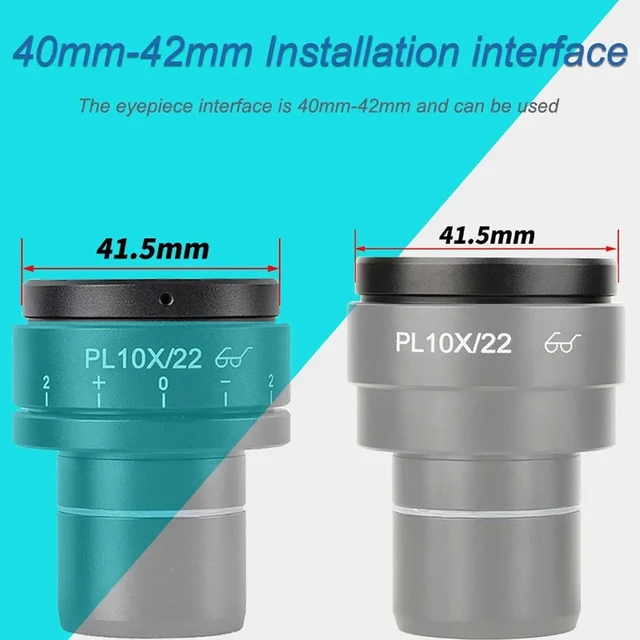 Alt view image 2 of 6 - 2Pcs Microscope Eyepiece Cup Flat Angle Rubber Eyeguards Eyepiece Cover Guards Eyeshields Telescope Protector for 4042mm Interface Replacement Protector Covers