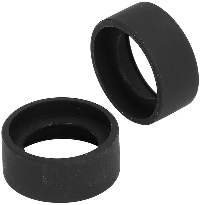 Main image of 2Pcs Microscope Eyepiece Cup Flat Angle Rubber Eyeguards Eyepiece Cover Guards Eyeshields Telescope Protector for 4042mm Interface Replacement Protector Covers