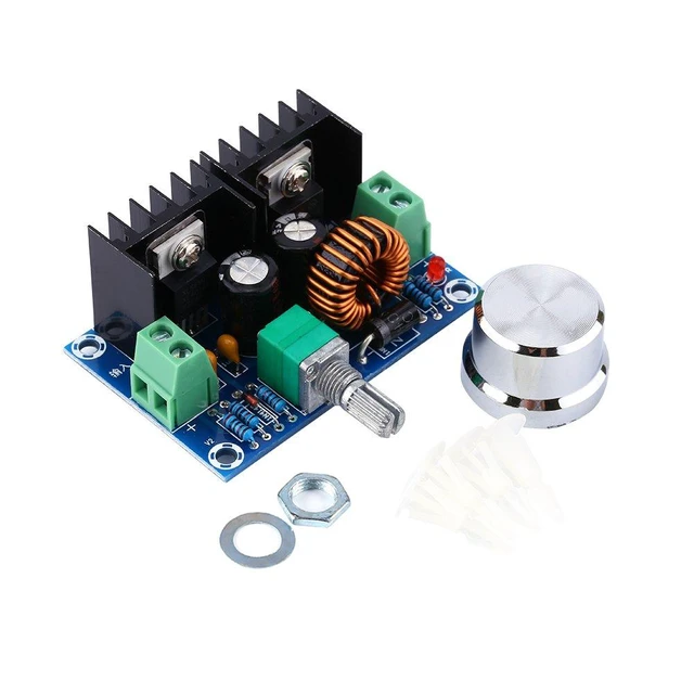 Alt view image 3 of 6 - DC to DC Converter XL4016E1 4V-40V 1.2V-36V 8A 100W Voltage Regulator 36V 24V 12V to 5V Step Down Converter Power Module HH