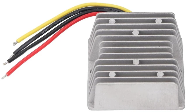 Alt view image 5 of 6 - WALFRONT 72V to 12V DC Voltage Converter 30-90V Input 12V 15A 180W Output IP68 Sealed Housing with Over Voltage Short Circuit Guard for Vehicles LED Lights Motors