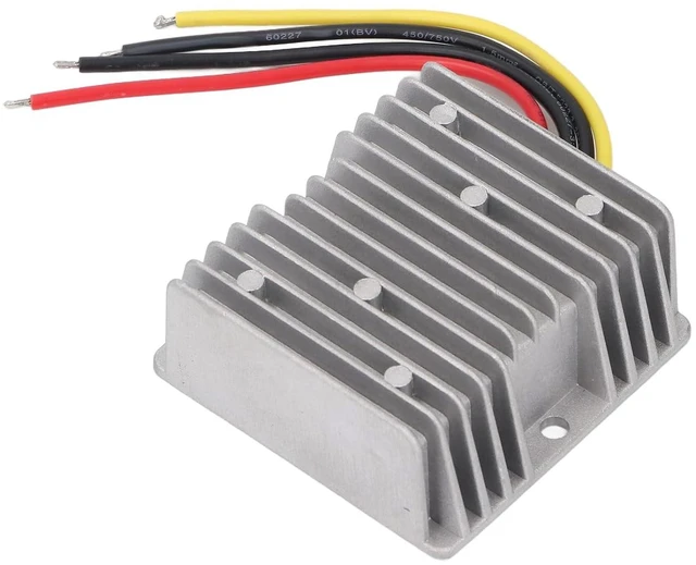 Alt view image 4 of 6 - WALFRONT 72V to 12V DC Voltage Converter 30-90V Input 12V 15A 180W Output IP68 Sealed Housing with Over Voltage Short Circuit Guard for Vehicles LED Lights Motors