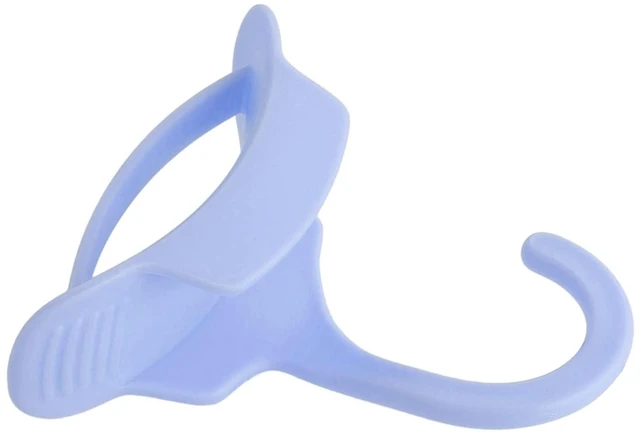 Alt view image 5 of 6 - Walfront Purse Hanger Hook, PP Handbag Hanger with Rounded Raised Edges,