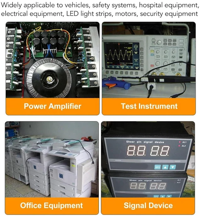 Alt view image 3 of 6 - WALFRONT DC to DC Converter 24V 36V 48V Step Down to 12V 2A 24W IP67 Waterproof Voltage Reducer with Overload Protection for Vehicle LED Light Strip Hospital Equipment