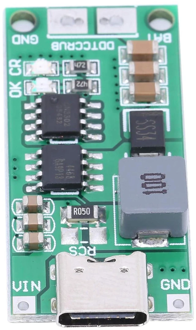 Alt view image 3 of 6 - Walfront 3pcs Step Up Boost Li ion Battery Charger Module DDTCCRUB Lithium 3.7V 4.2V Battery Charger Board with Adjustable DC to DC Step Up Module for DIY Kit Parts