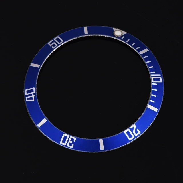 Alt view image 2 of 6 - 4 Colors Watch Wristwatch Plastic Material Loop Bezel Insert Ring Replacement Part Blue Replacement Insert Ring for Watches Plastic Bezel Loop Replacement (Blue)