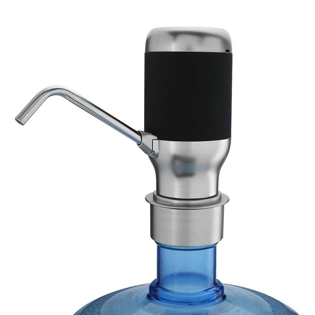 Alt view image 2 of 6 - WALFRONT Water Bottle Pump, USB Charging Bottle Dispenser with Stainless
